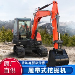 小型農(nóng)用挖機(jī)建筑75鉤機(jī)60履帶式挖機(jī)抓木器抓草機(jī)小挖機(jī)廠家優(yōu)惠